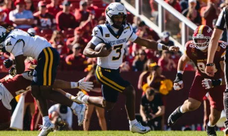 WVU football's offense running into top rushing defenses in the Big 12 in Arizona